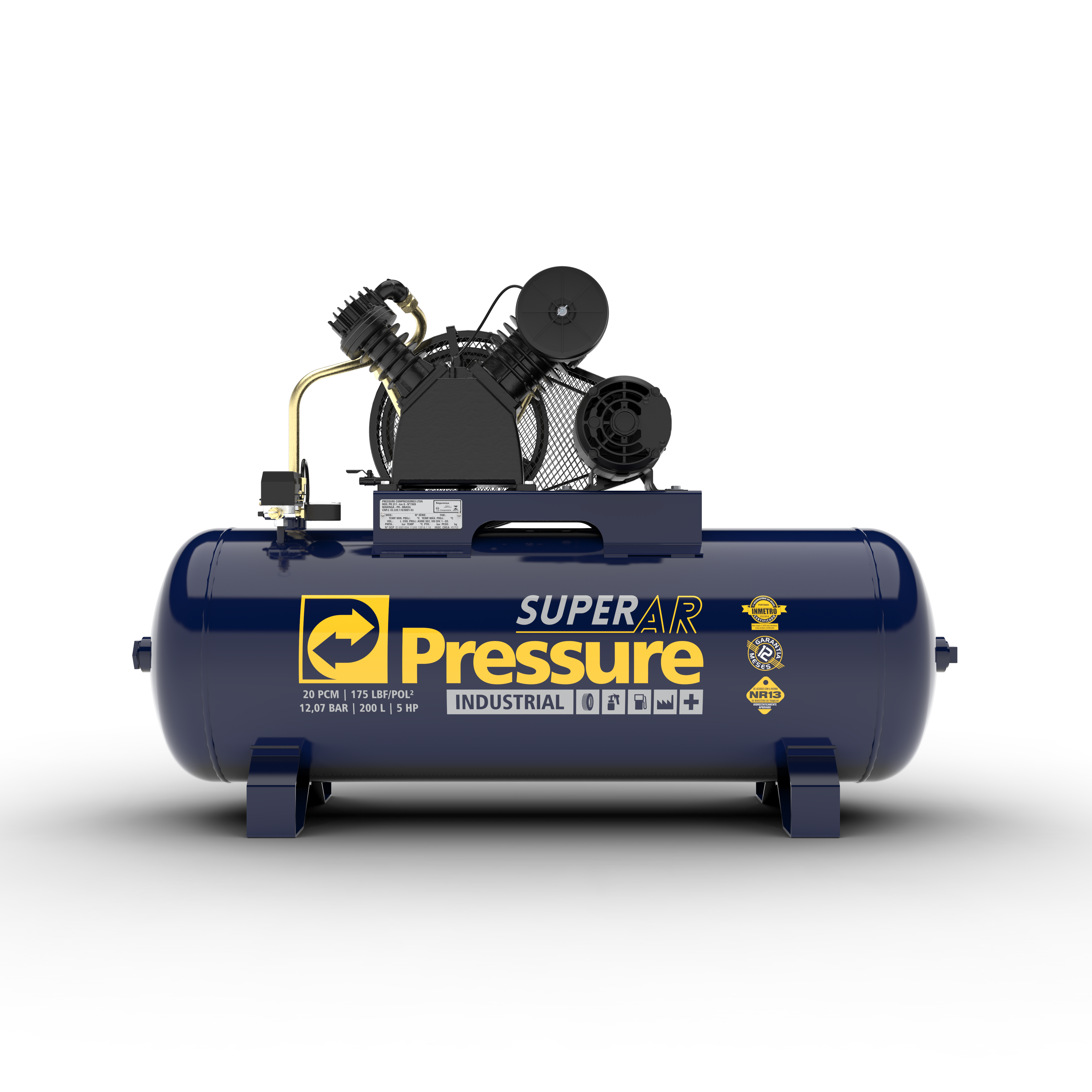 SUPER AR 60 425W - Compressor de ar para indústrias