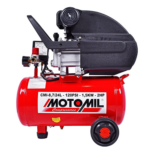 Motocompressor CMI-8,7/24BR 120LBS 2HP Motomil