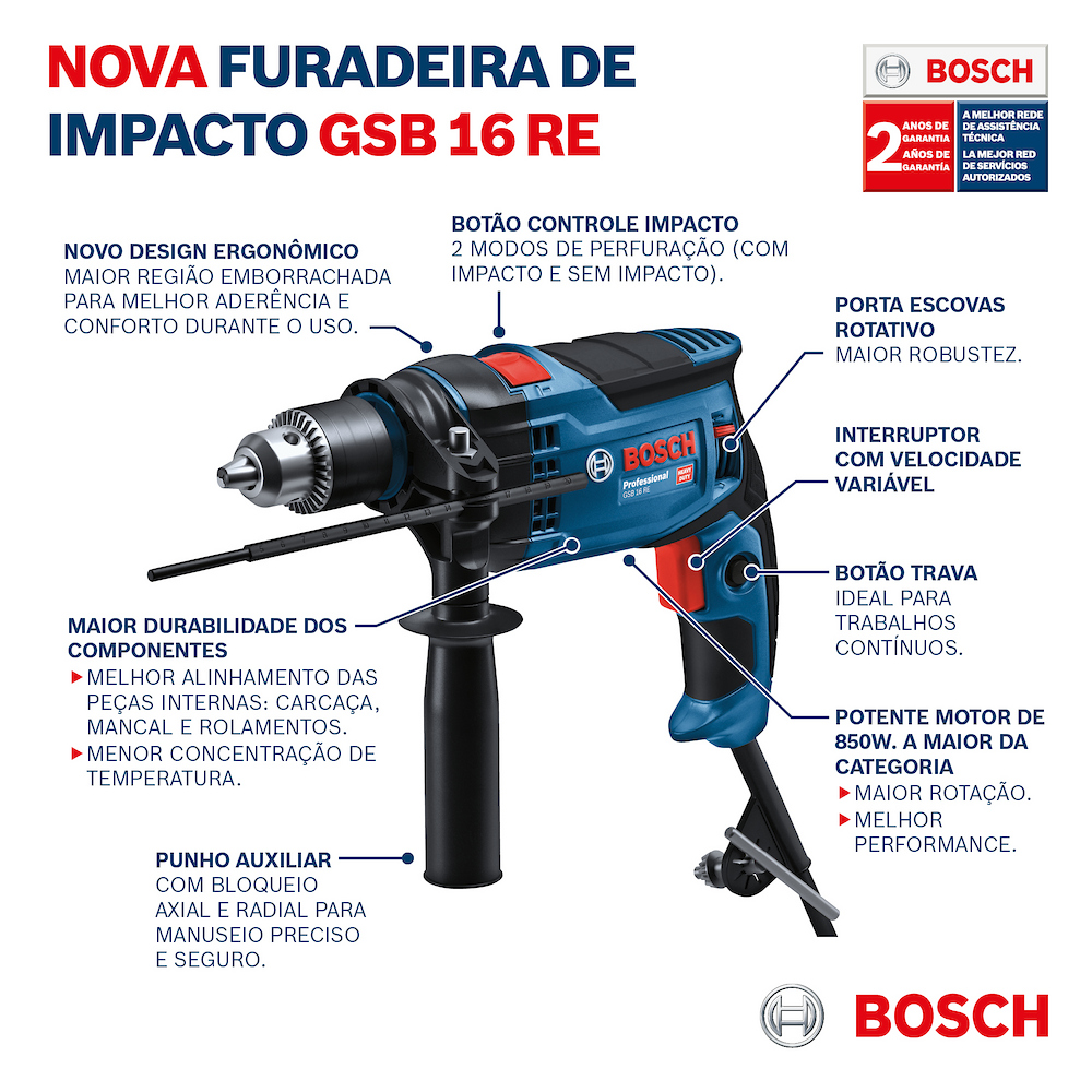 Furadeira de Impacto 1/2