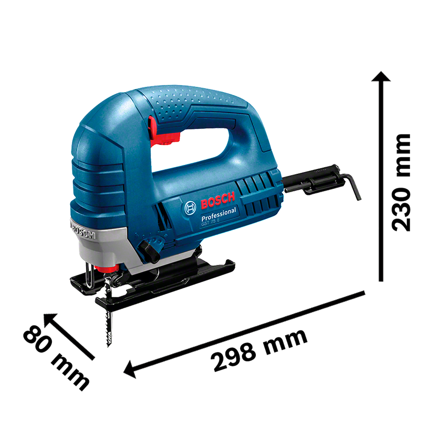 Serra Tico-Tico 710W GST 75E Bosch
