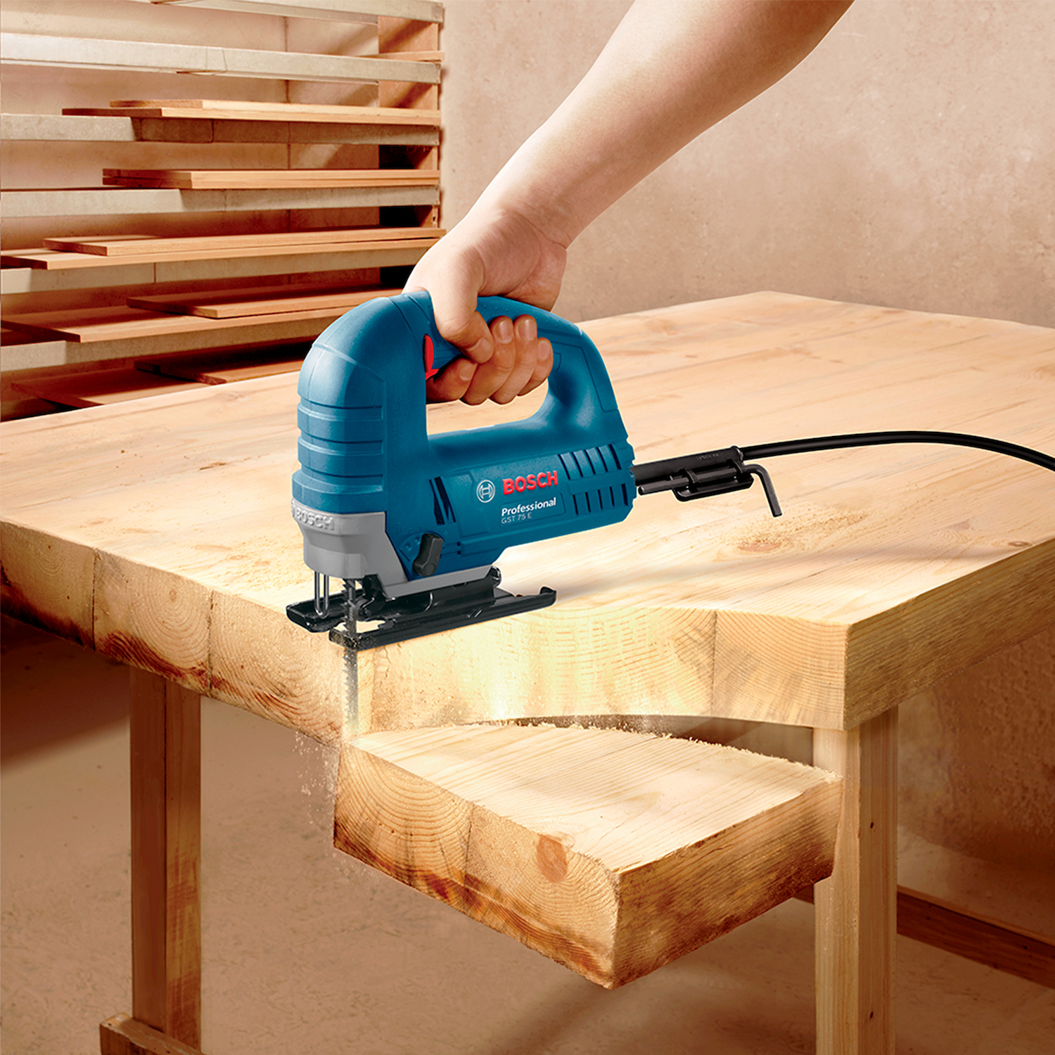 Serra Tico-Tico 710W GST 75E Bosch