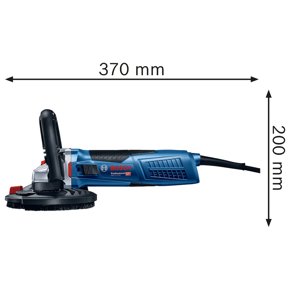 Lixadeira Angular Para Concreto GBR 15 CAG 1500W 220V BOSCH
