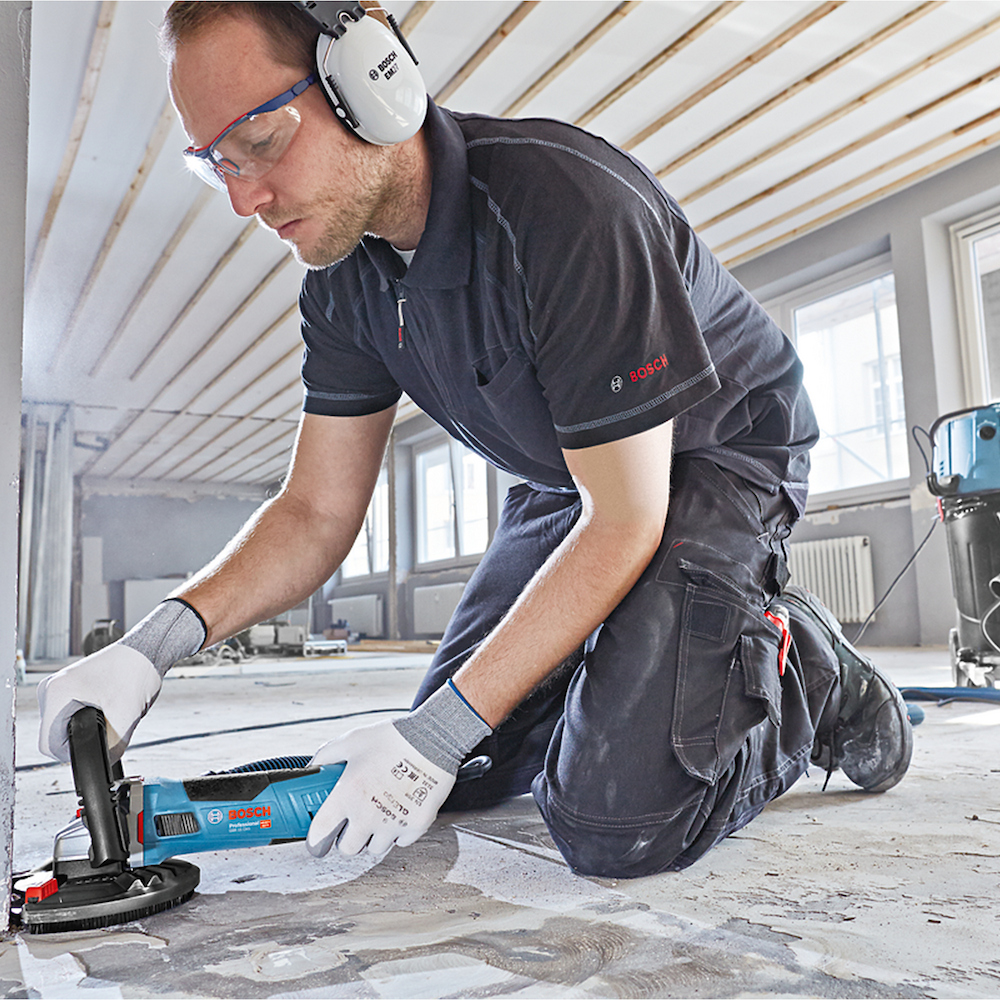 Lixadeira Angular Para Concreto GBR 15 CAG 1500W 220V BOSCH