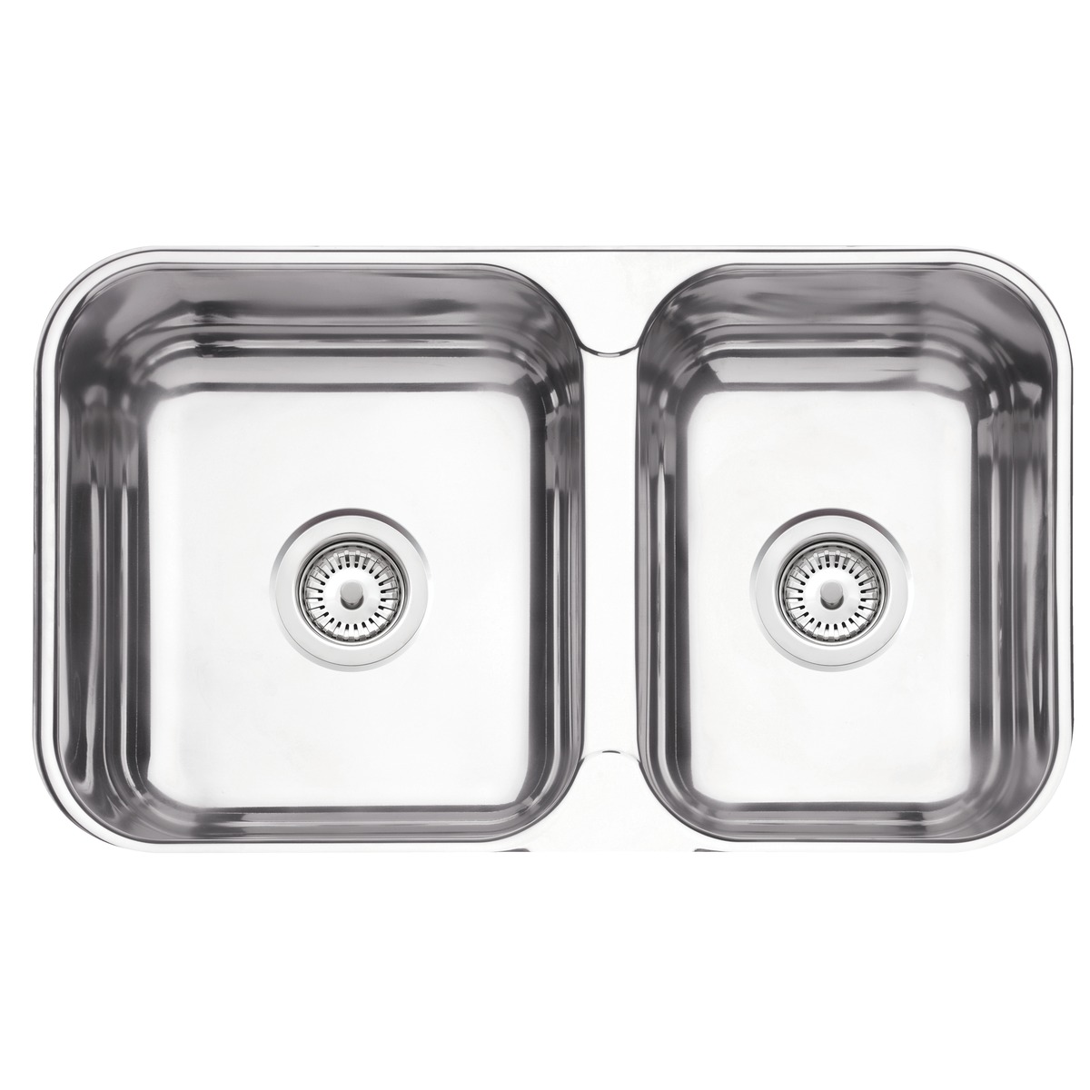 Cuba dupla em aço inox 69x40 cm 94062402 TRAMONTINA