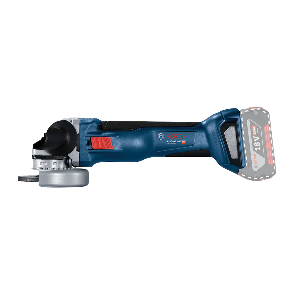 Esmerilhadeira Angular Brushless GWS 18V-10 sem Bateria e Carregador Bosch