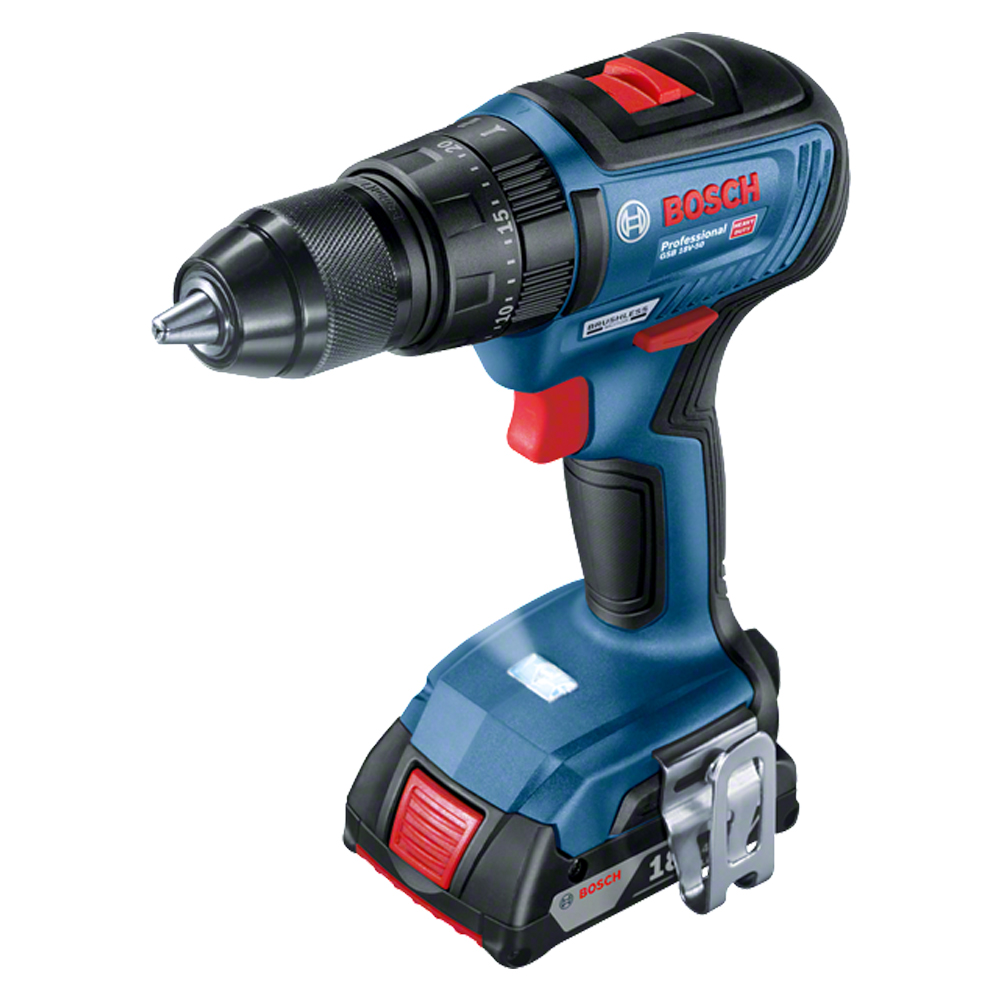 Furadeira de Impacto/Parafusadeira GSB18V-50 Bosch C/2 BATERIAS 2,0AH