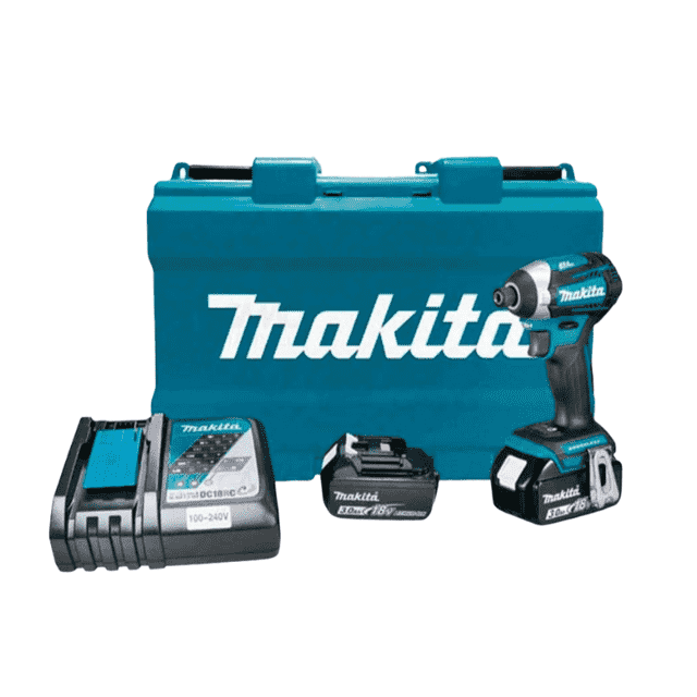 Parafusadeira de Impacto 18V DTD154 RFE C/ 2 BATERIAS Makita