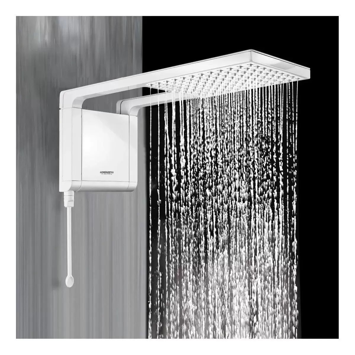 CHUVEIRO ACQUA STORM ULTRA BRANCO 220V 7800W 7510050 LORENZETTI