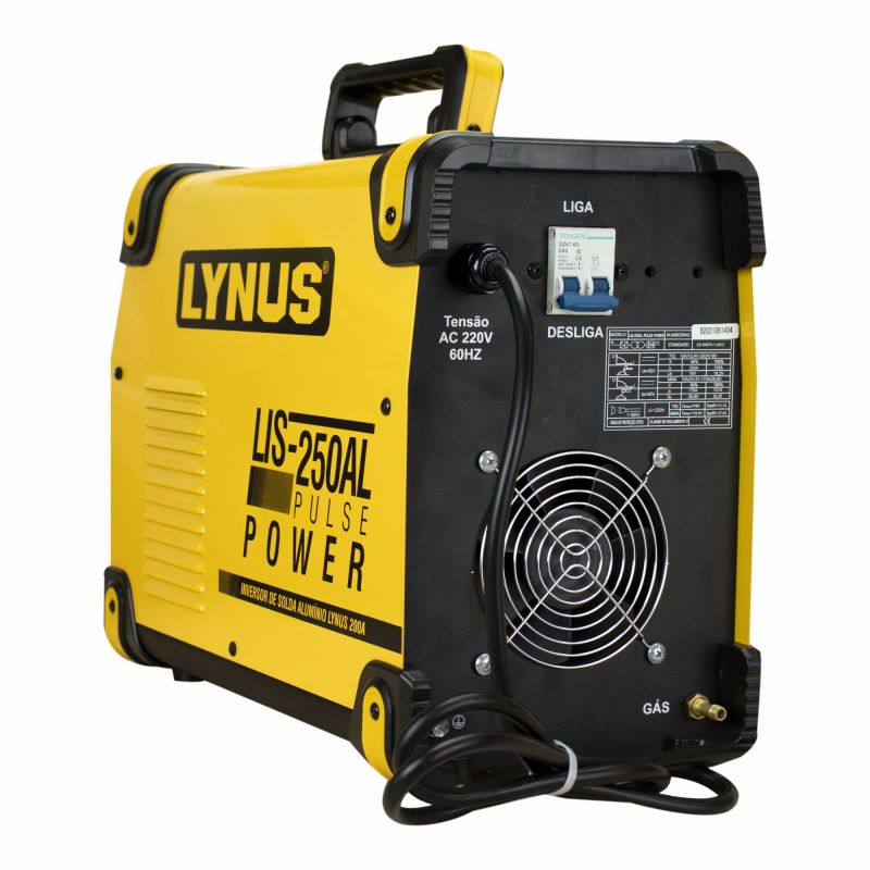 Inversora de Solda Alumínio 200A 220V LIS-250AL PULSE Lynus