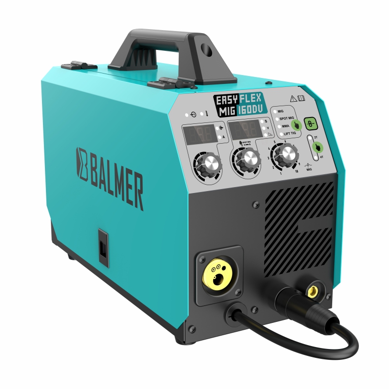 Inversora de solda Multiprocesso Easy Flexmig 160A Bivolt Balmer
