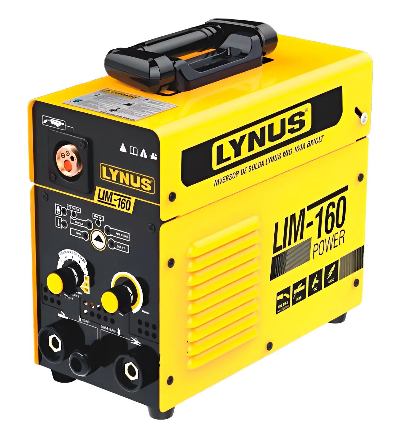 Inversora Multiprocesso Mig/Tig LIM-160 160A Bivolt Lynus