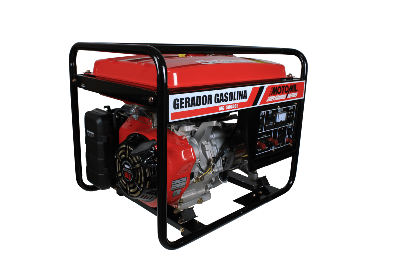 Gerador a Gasolina 5000W 60HZ 12VDC Motomil MG-5000CL