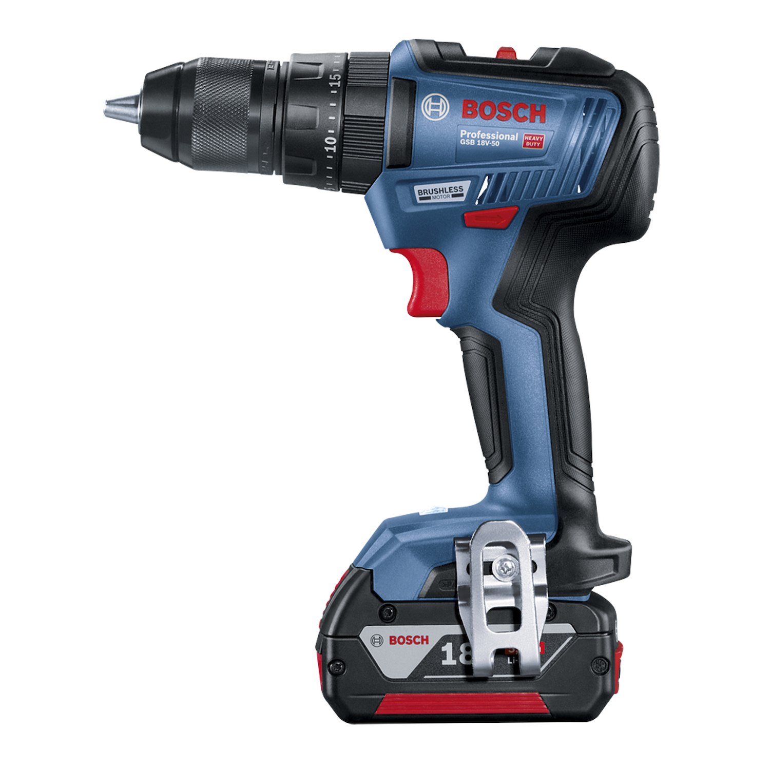 Furadeira de Impacto/Parafusadeira GSB18V-50 Bosch C/1 BATERIA 5,0AH e Carregador 1880