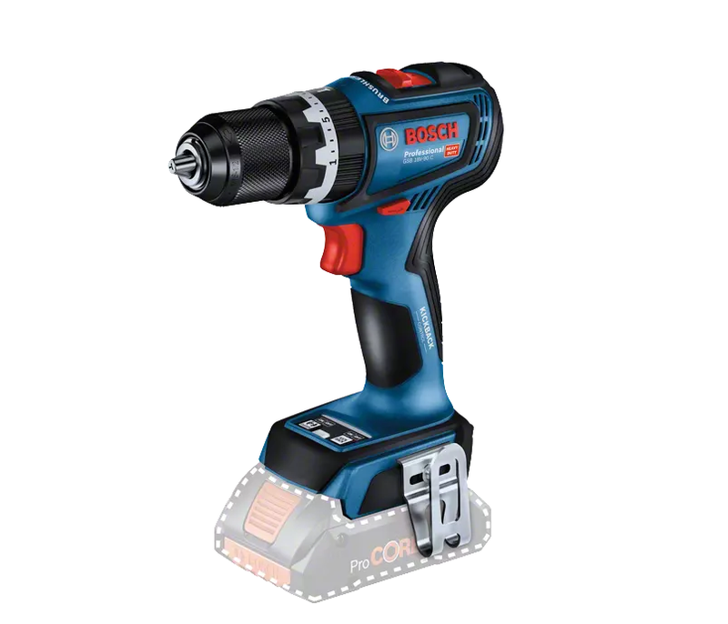 Furadeira de Impacto/Parafusadeira 18V Brushless GSB 18V-90 C SB Bosch sem Bateria e Carregador