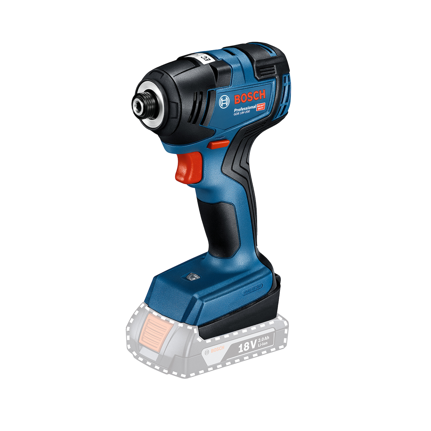 Furadeira de Impacto GSB 185-LI + Parafusadeira GDR 18V-200 + Maleta de Aluminio Bosch