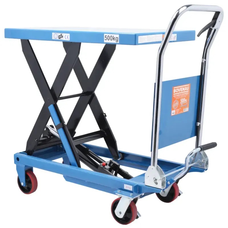 Mesa Hidráulica Pantográfica 500kg ME500 Bovenau